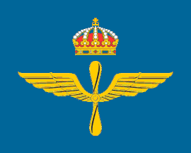 [Swedish Air Force Squadron flag]